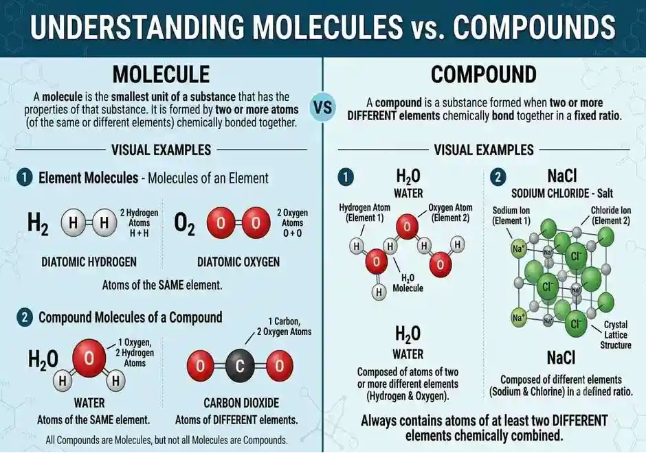 molecule and compound